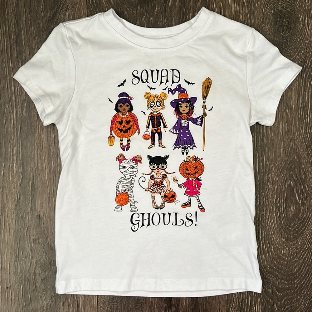 🍭4/$10 Toddler (Squad Ghouls) Halloween Shirt